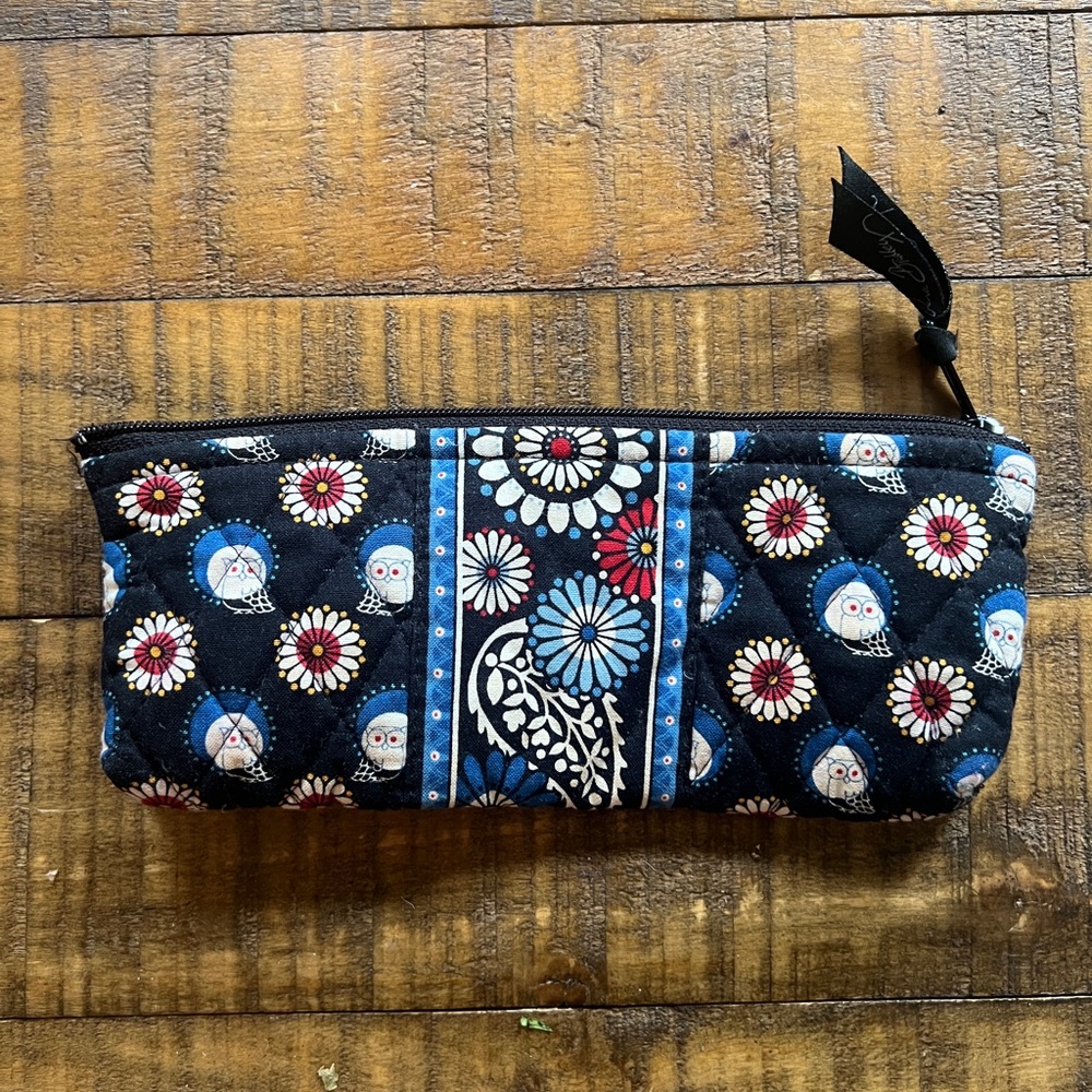 Vera Bradley Owl Pencil Case